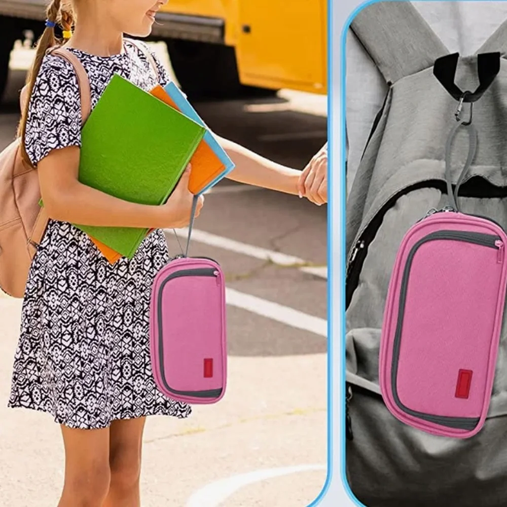 Pink Large Canvas Case